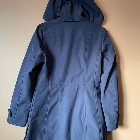 Nautica Water Resistant Soft Shell Women’s Navy Blue Jacket. Size  Small - Picture 4 of 15